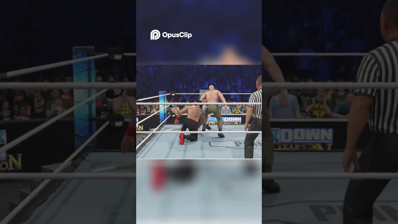 Рестлер загнан в угол! Напряженный ринг, который нельзя пропустить! #wwe2k25 #wwe2k25ps5 #wwe2k25...