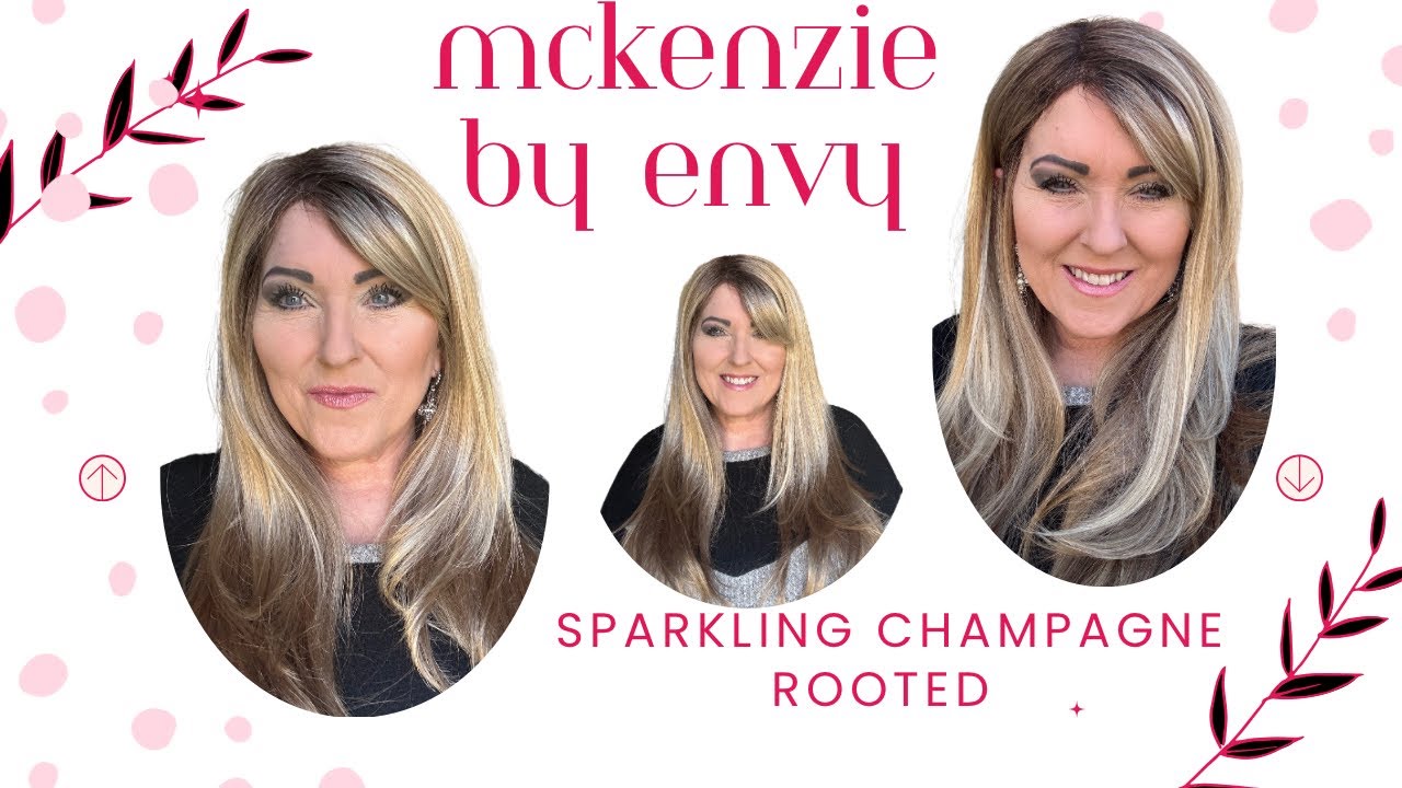 ⭐️Forgotten Style⭐️ McKenzie by Envy⭐️ Sparkling Champagne Rooted⭐️