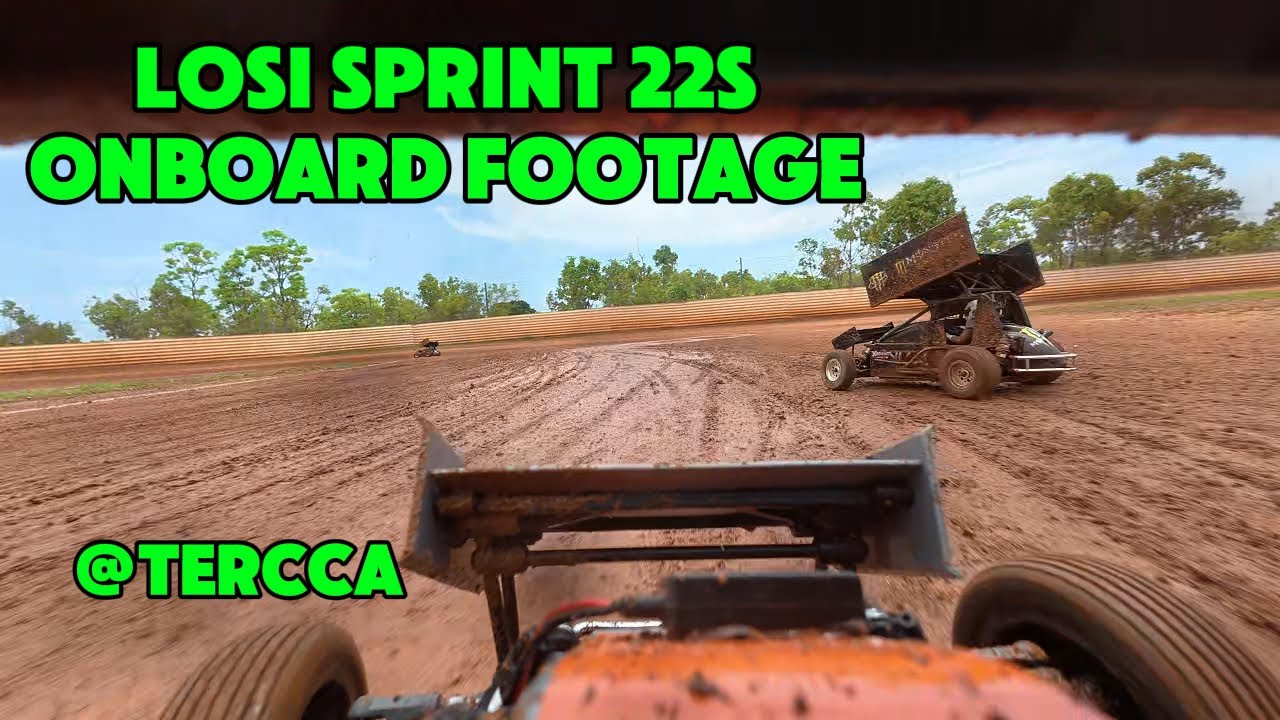 Losi Sprint 22s in Car Footage...