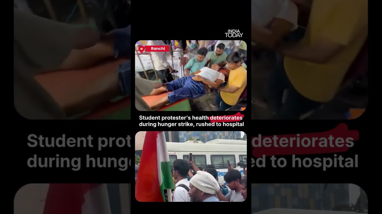 Ranchi Hunger Strike: Protester Rahul Falls Ill, Taken To Hospital As Protest Continues