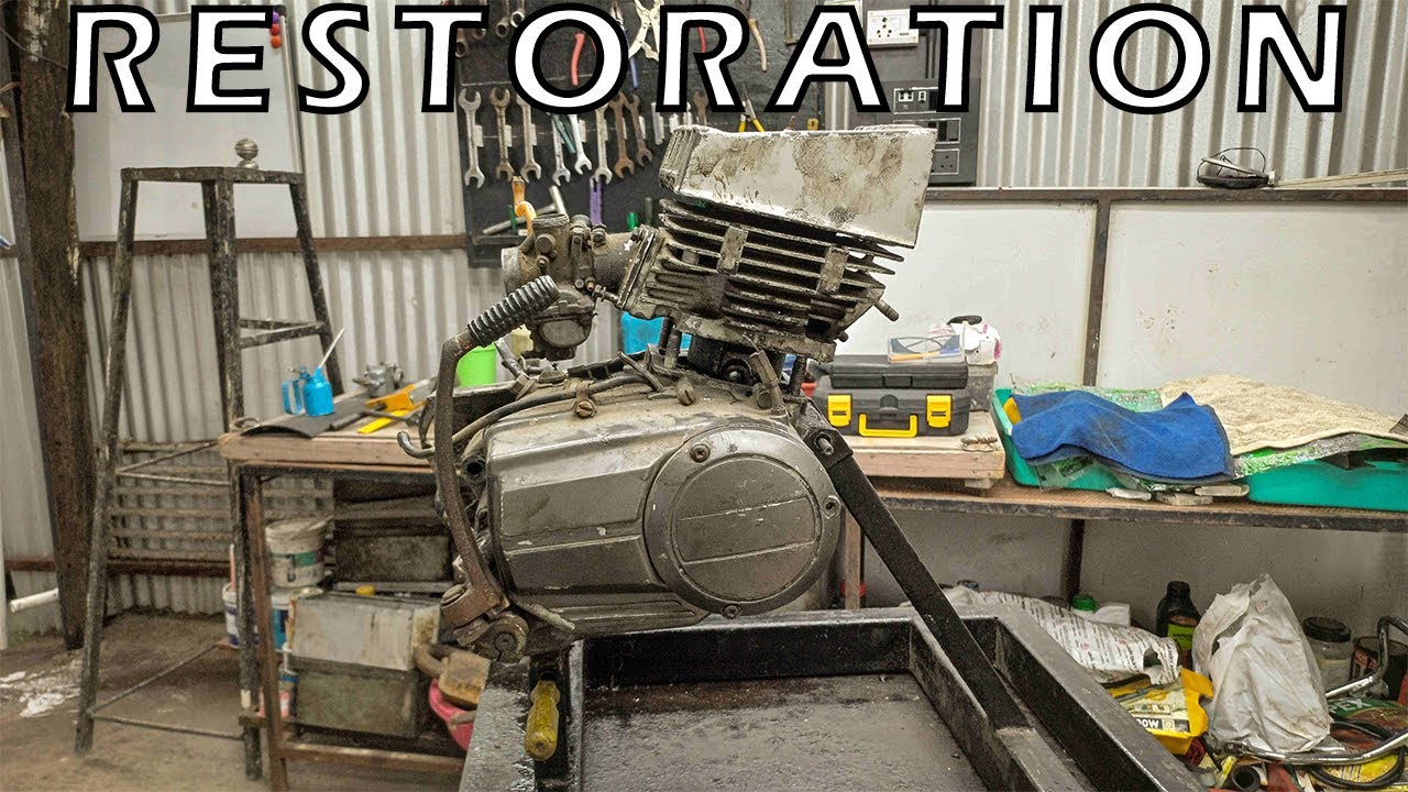 Yamaha Rx100 Engine Full Restoration