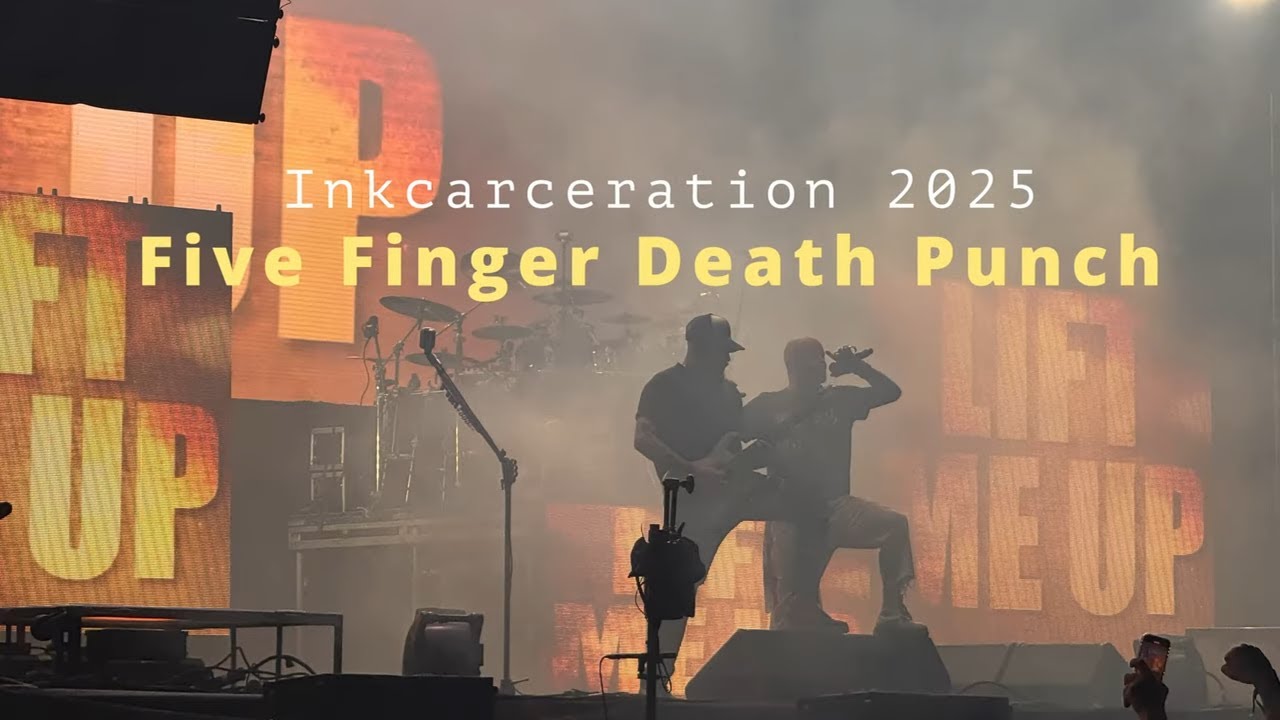 Inkcarceration 2025 - Five Finger Death Punch 4K