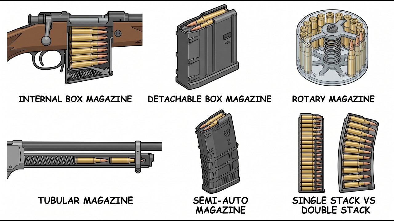 Every Hunting Rifle Magazine Type Explained