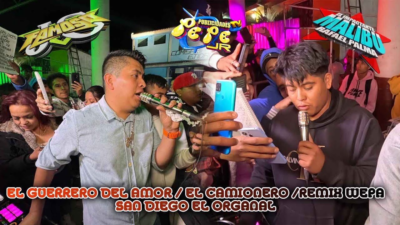 EL DUO SONIDO MALIBU Y SONIDO FAMOSO EL CAMIONERO/GUERRERO DE AMOR SAN DIEGO EL ORGANAL 2024