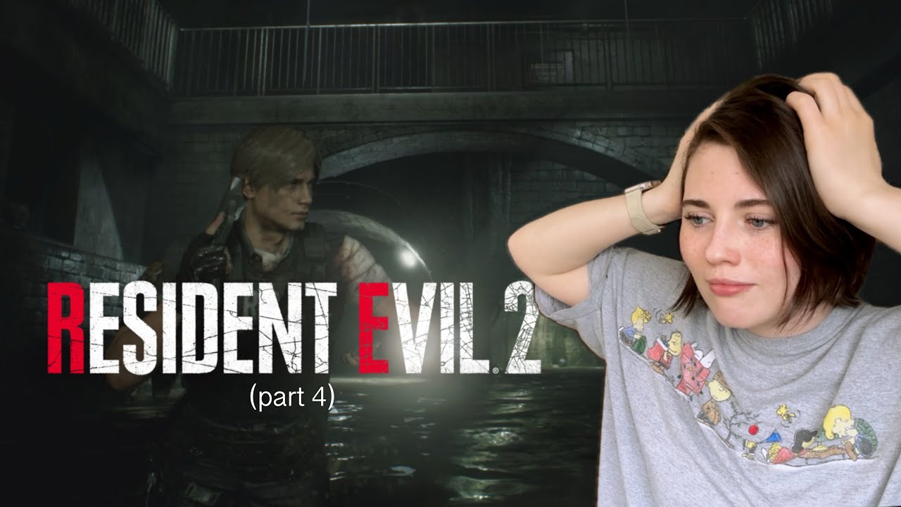 I dislike the sewers immensely... Resident Evil 2 Remake (Leon - part 4)