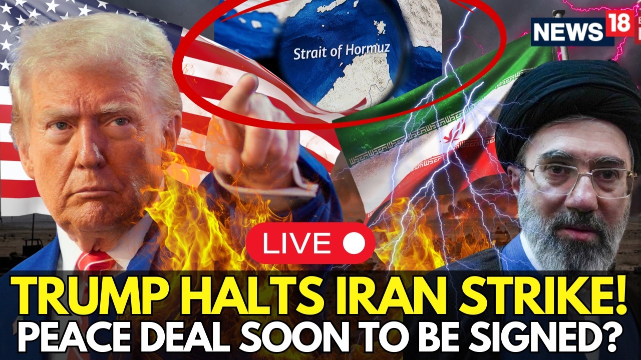 US IRAN WAR BREAKING NEWS LIVE | Trump Says, 'Iran Strike Was Ready But Talks Forced Military Pause'