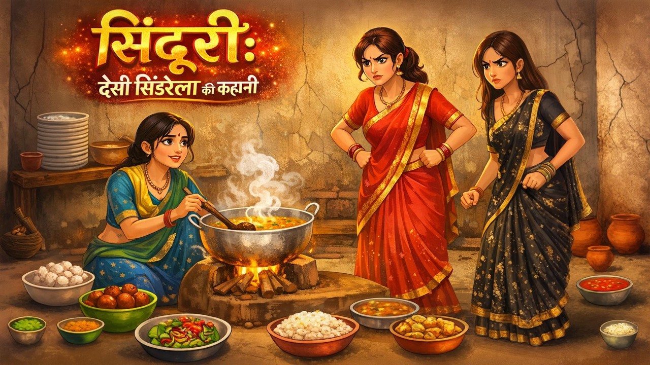 Sinduri : Ek Desi Cinderella Ki Kahani | Hindi Kahani | Hindi Animated Story | Moral Stories|