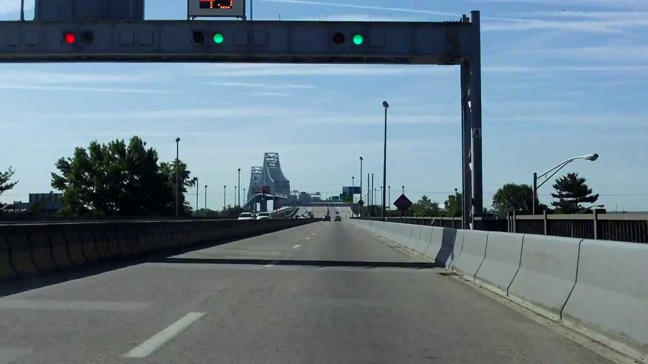 Commodore Barry Bridge eastbound