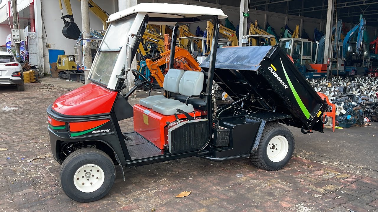 Siêu Xe Rùa 2 Chổ Ngồi Máy Dầu Kubota CUSHMAN Duy Nhất Có Tại Nông Cơ Nguyễn văn châu