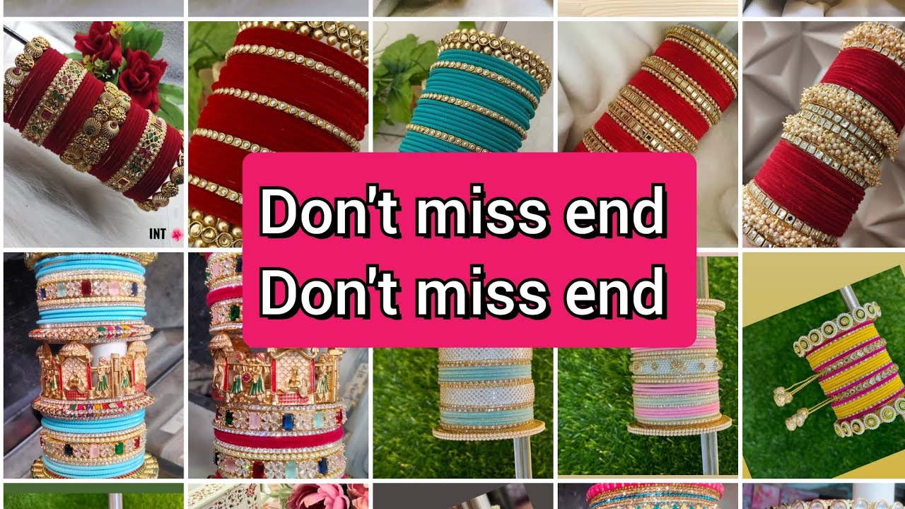 velvet bangles set।।🔥🔥 मखमल चूड़ी डिजाइन।। वेलवेट चूड़ी डिजाइन।।#wedding #viralvideo #viralshorts