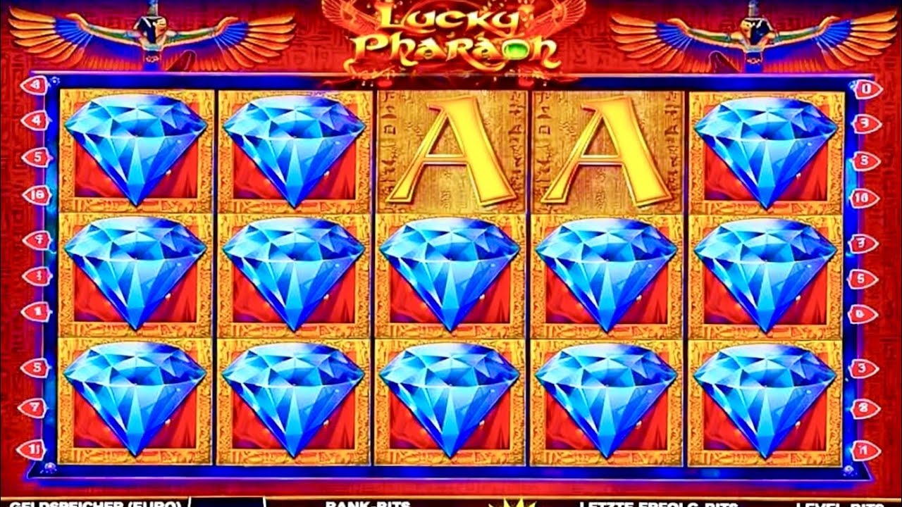 Lucky Pharao zocken auf 4€ Power Spins 🎰 auf 1€ Einsatz Spielhalle Spielothek
