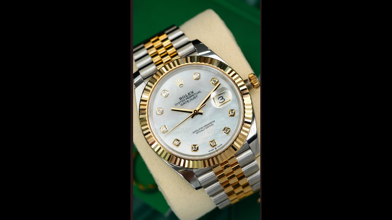 Rolex Datejust 41 Ref.126333 MOP | Mỗi góc nhìn là một vẻ đẹp khác