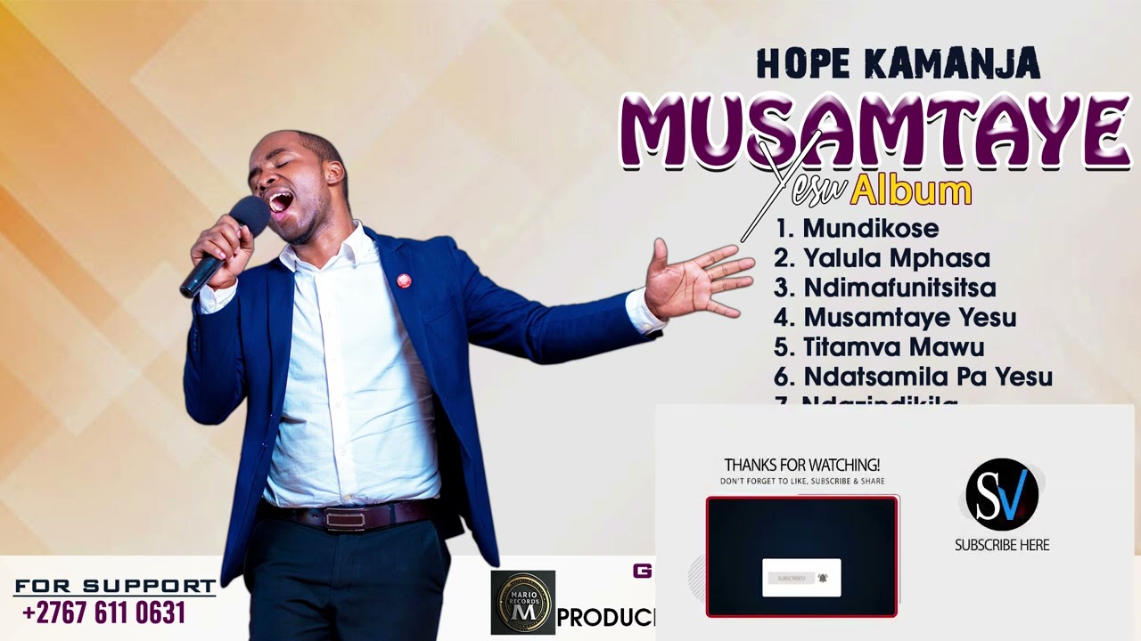 MUSAMTAYE YESU BY HOPE KAMANJA (Official Audio Music Album)