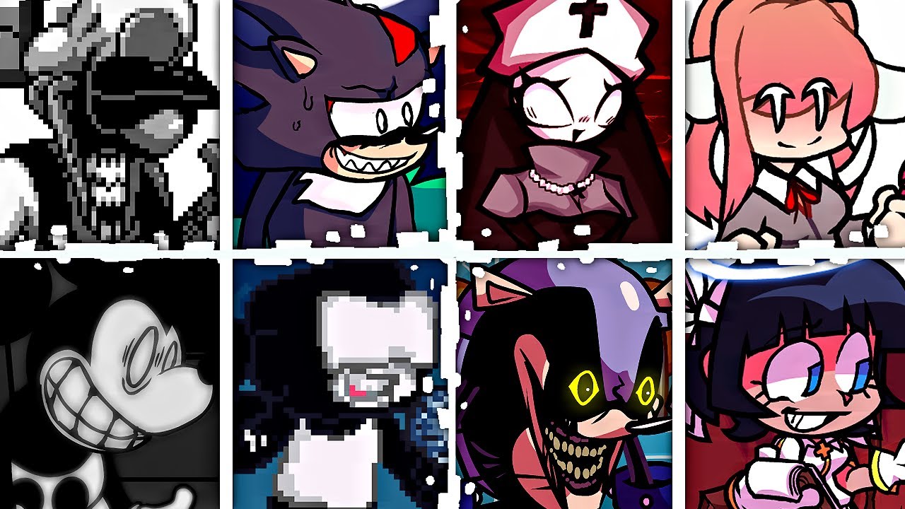 GOLDEN LAND V2 but Every Turn a Different Character Sings 🎶⚡ (FNF Mario Madness v2 )