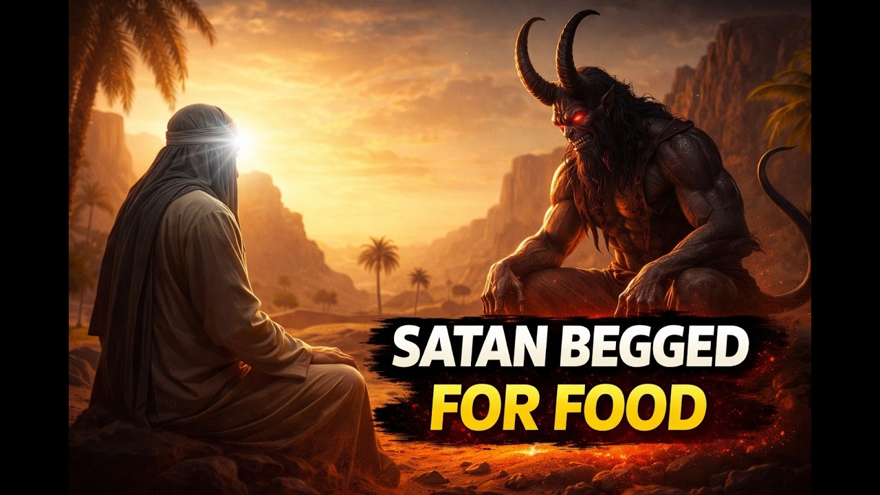Satan Came to Prophet Muhammad Begging for Food — The Terrifying Lesson Behind It