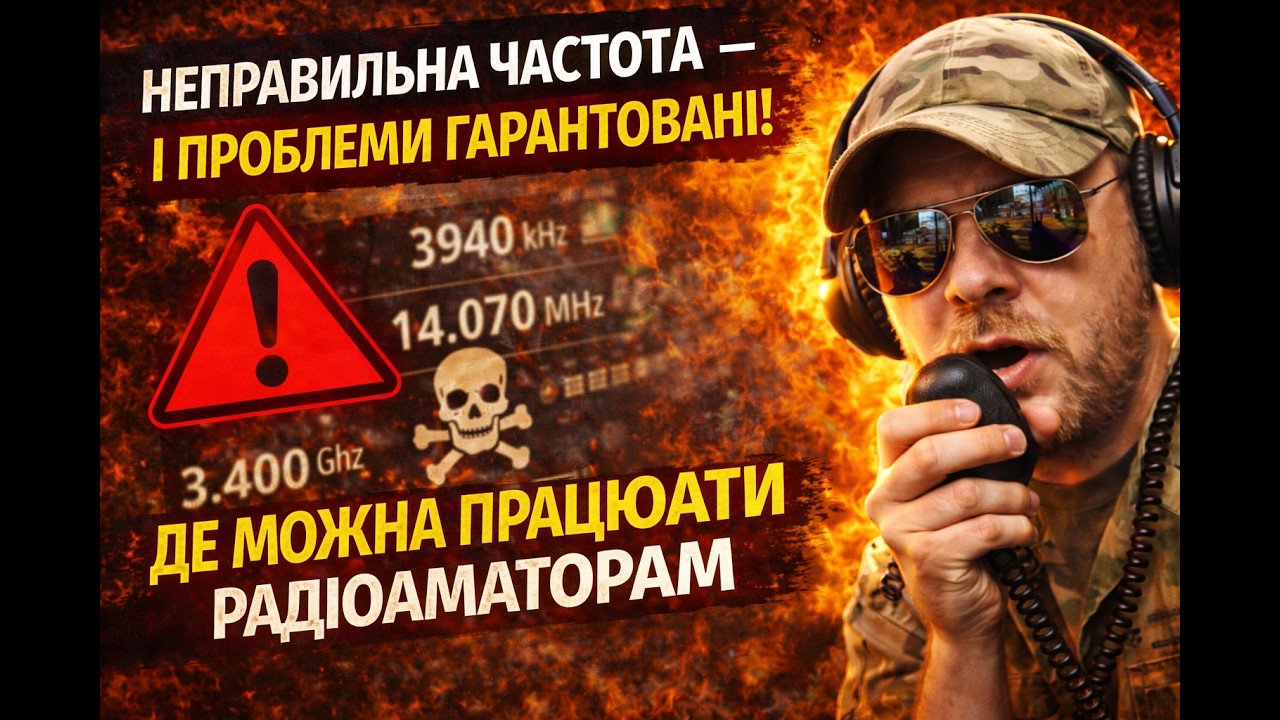 На яких частотах можна працювати радіоаматорам? Повний розбір діапазонів