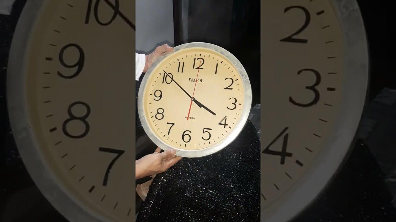 Unboxing jam dinding diameter 36
