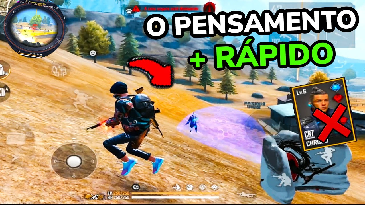 TODO PRO PLAYER DEVERIA TER ESSA VISÃO DE JOGO NO FREE FIRE!