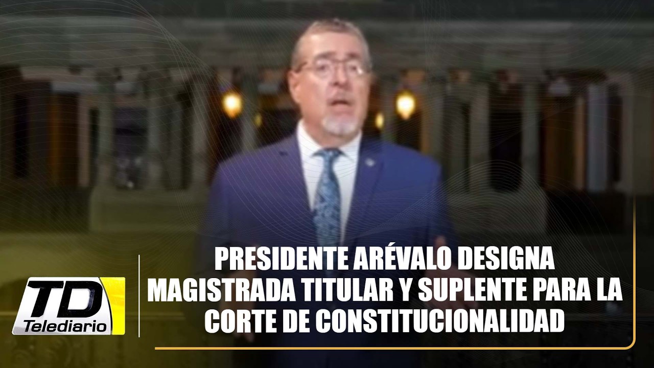 Presidente Arévalo designa magistrada titular y suplente para la Corte de Constitucionalidad