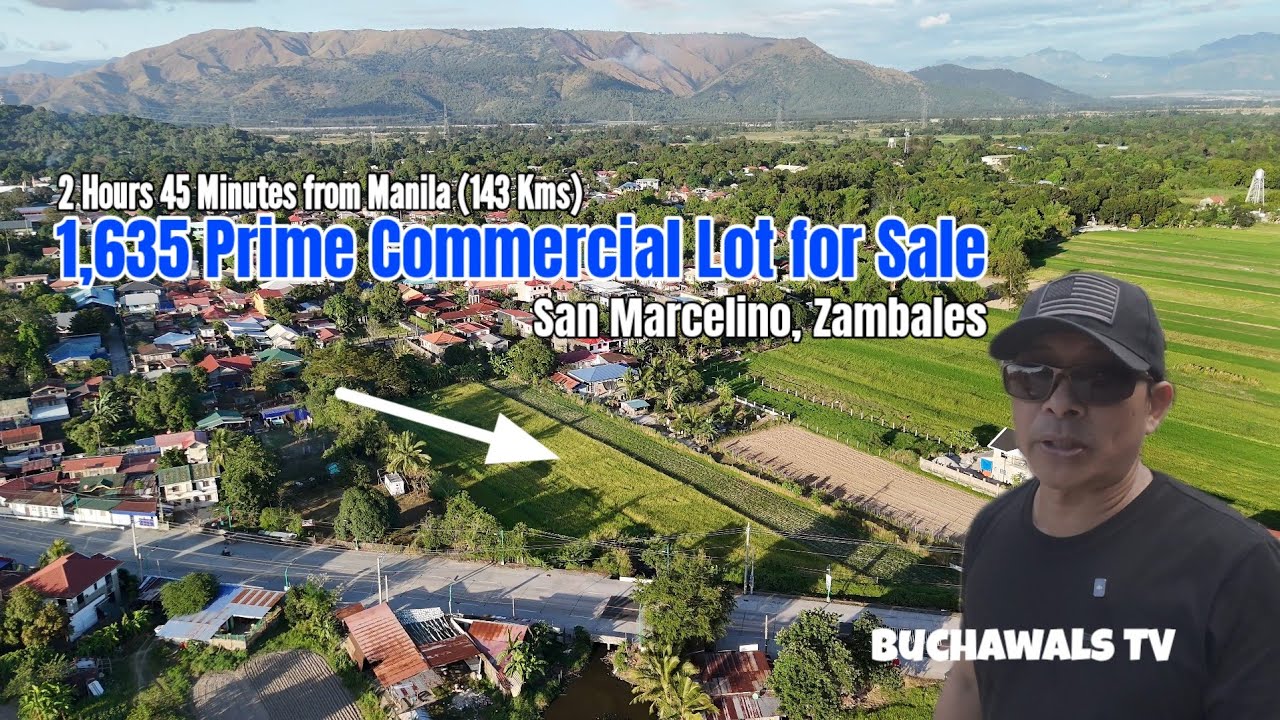 1,635 Sqm Commercial Lot for Sale in Zambales 