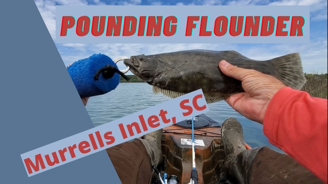 Spring Flounder Fishing in Murrells Inlet South Carolina with Zman DieZel MinnowZ