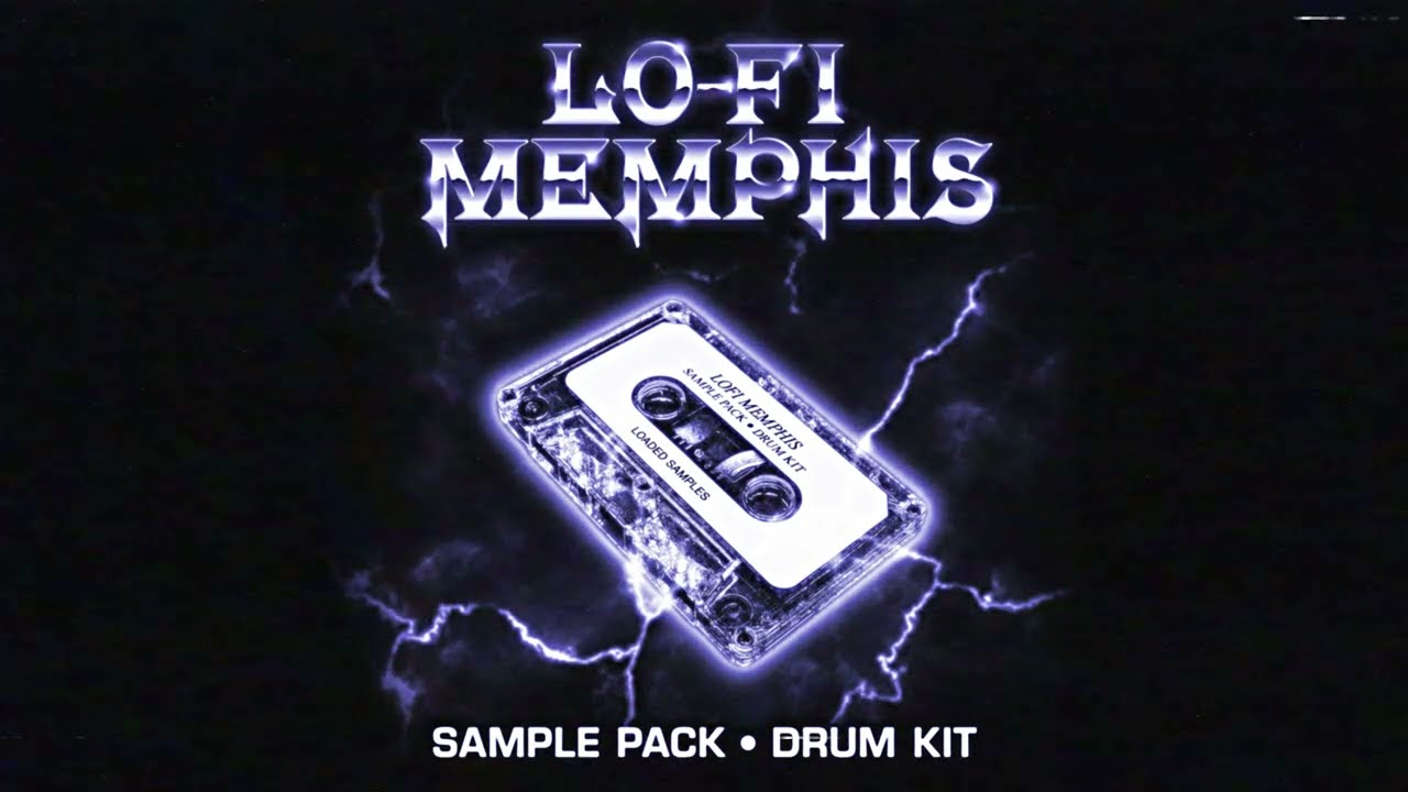 90s MEMPHIS RAP SAMPLE PACK - Lo-Fi Memphis - Multi-Kit / Drum Kit