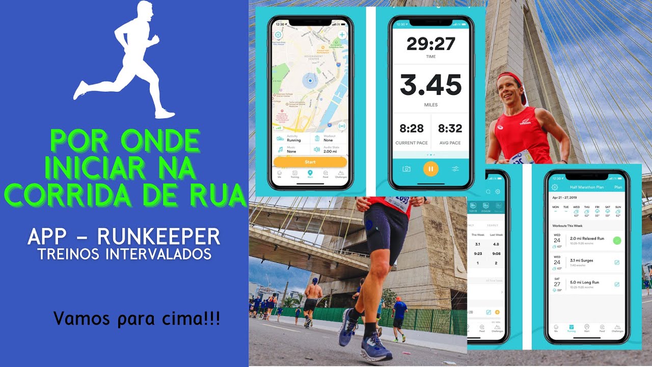 Como usar o Runkeeper para montar treinos intervalados.