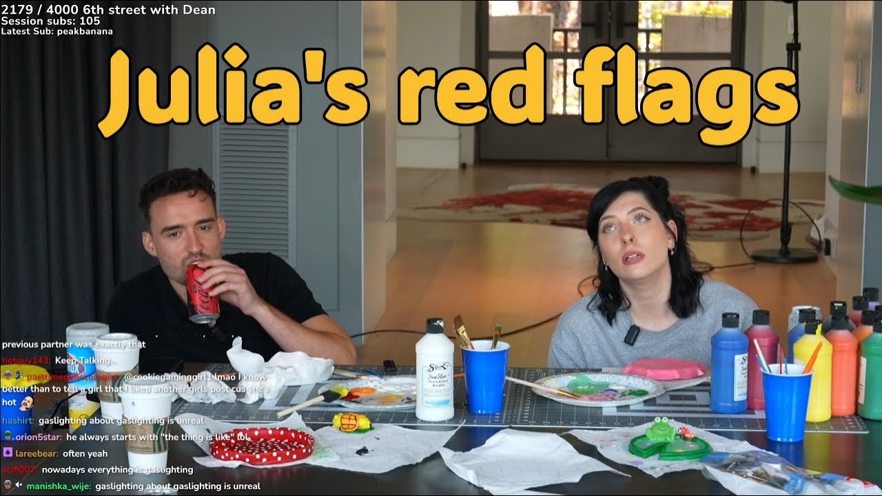 Arther ask Julia what's her red flags