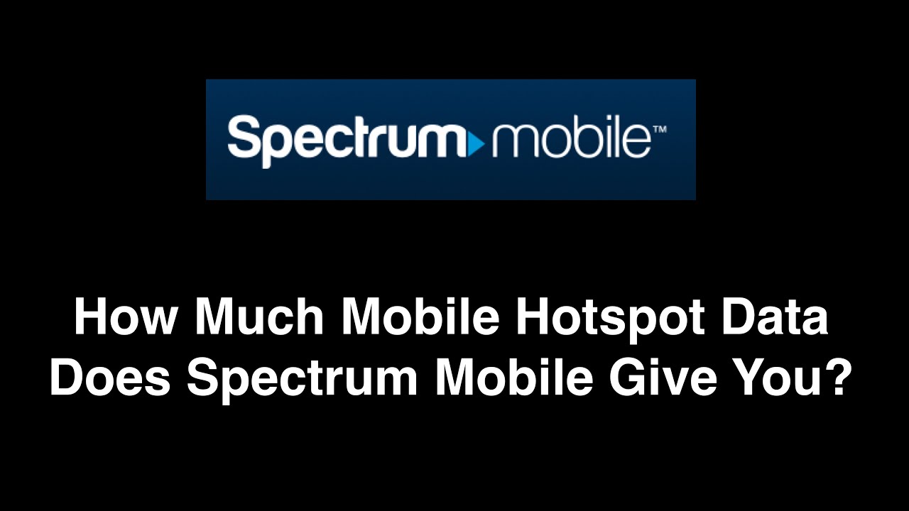 Мобильная точка доступа Spectrum &mdash; какой объем данных мобильной точки доступа предоставляет Spectrum?
