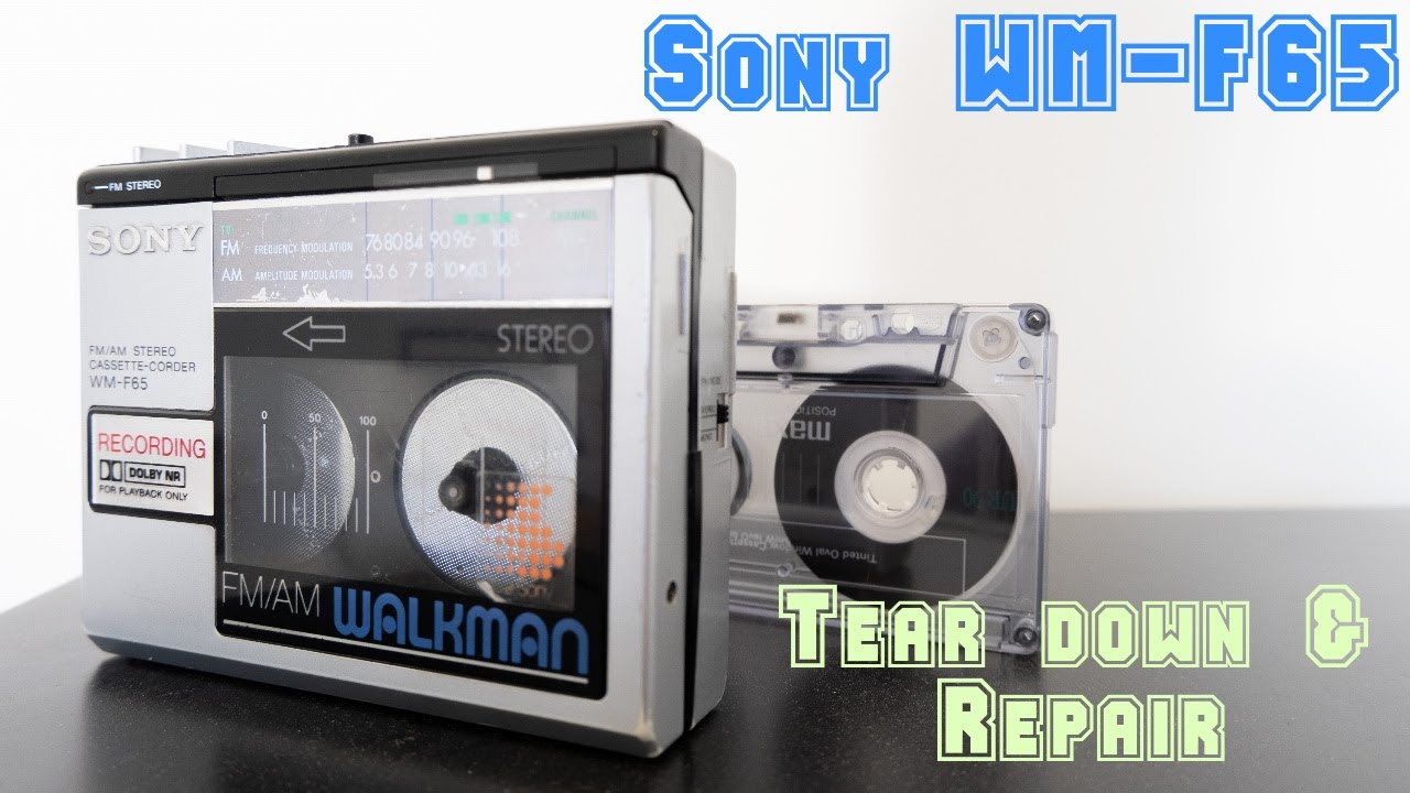 Sony WM F65 Full Repair