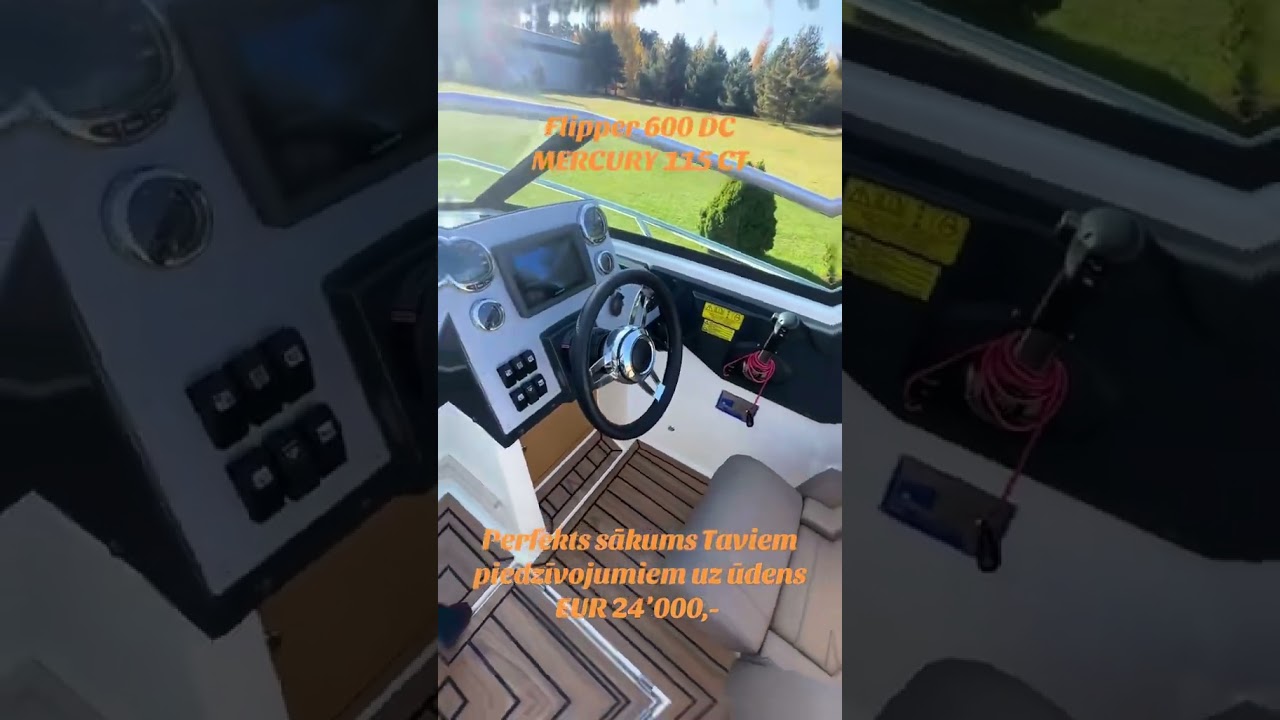 2015 FLIPPER 600 DC with Mercury 115 EFI for sale