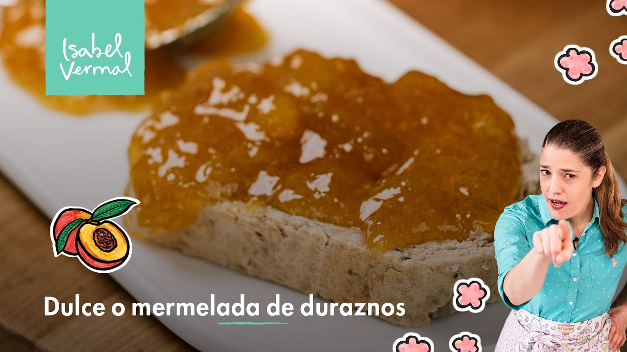 Mermelada o dulce de duraznos