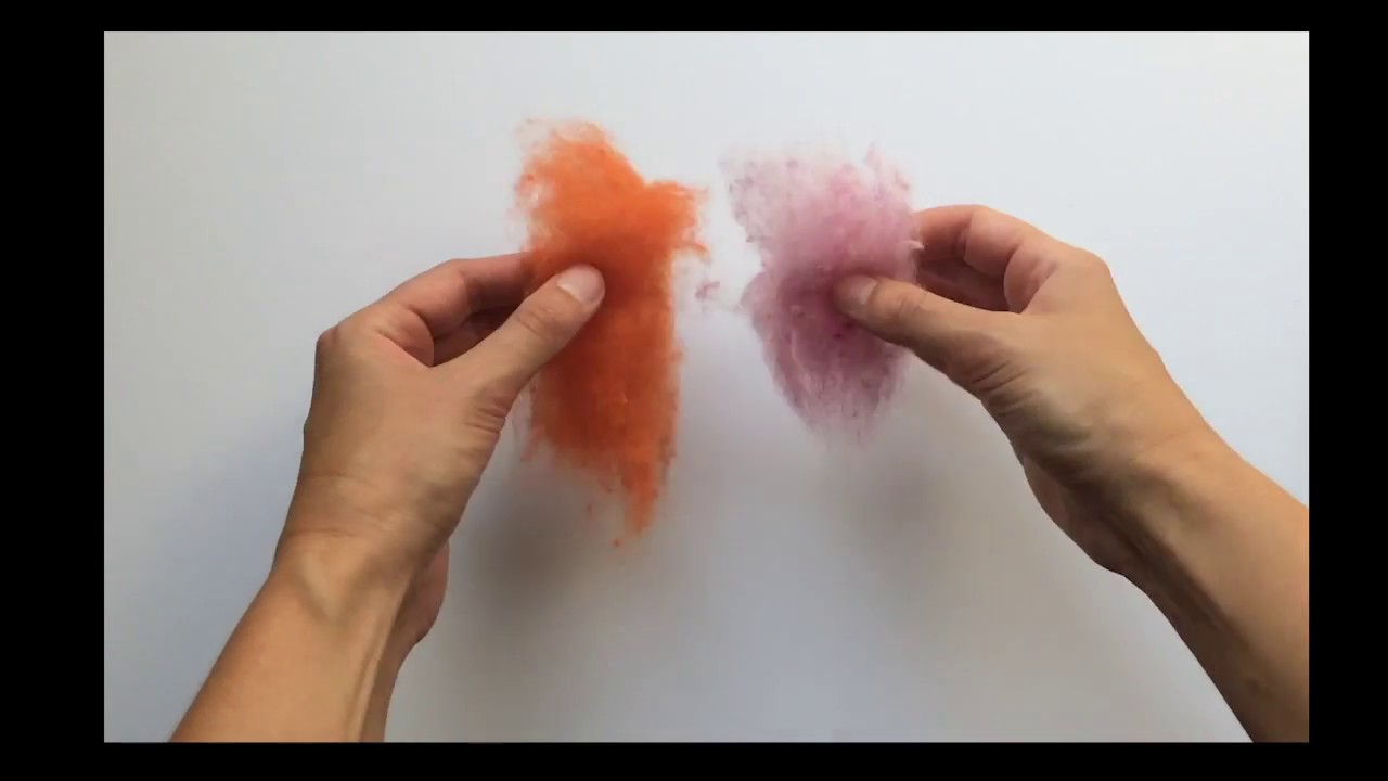 Blending Colors - Grey Fox Felting Video Tutorial - Part 4