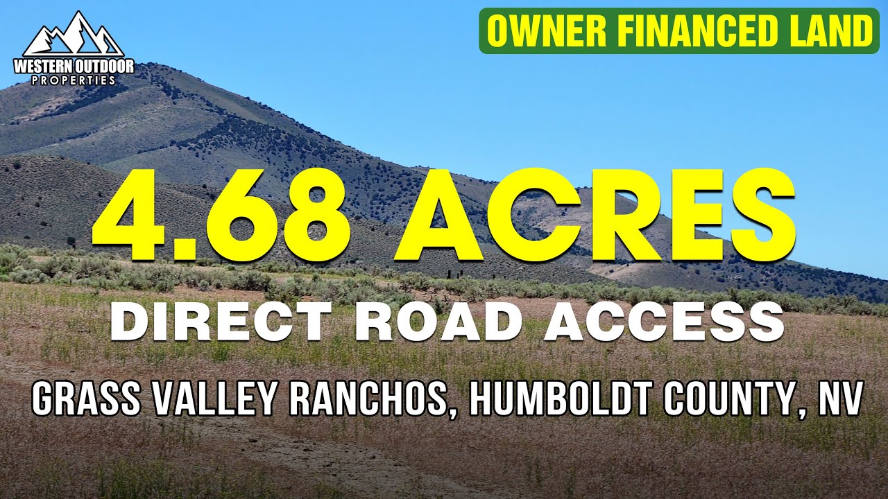 4.68 ACRES Land for Sale - Winnemucca Nevada - Seller Financing!  Road Access - Town Close! | 21056