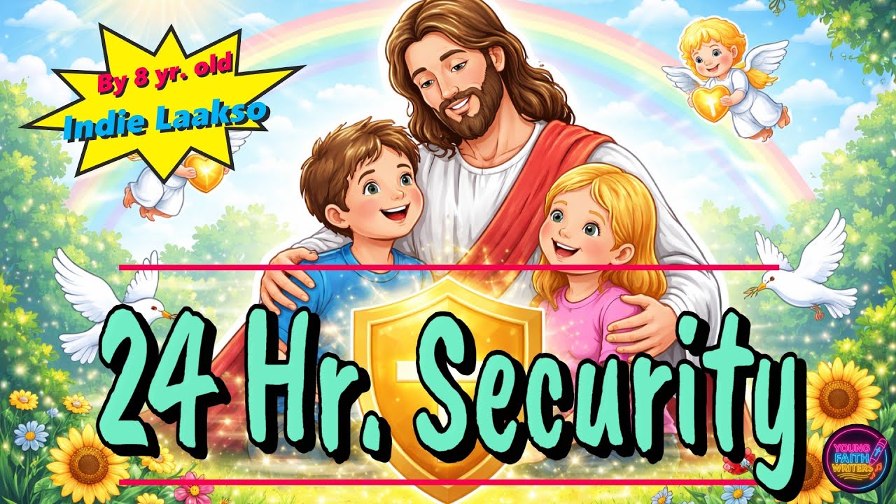 24 Hour Security | God Is Always With Me | Christian Kids Song