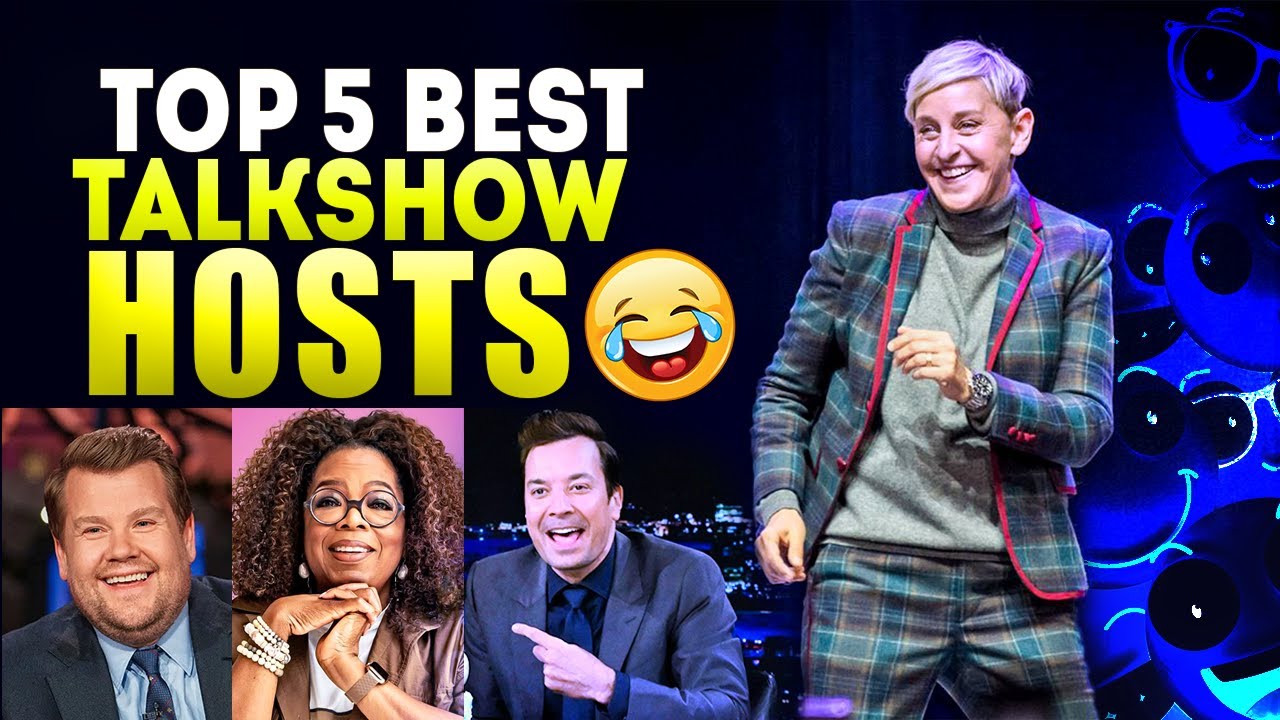 Top 5 Best Talk Show Hosts of All Time | Funniest Talk Show Hosts | Arbitrage