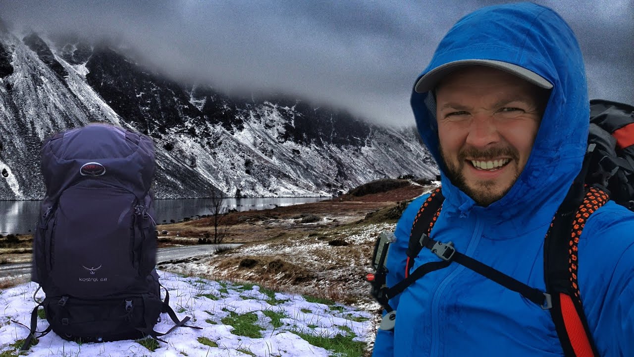 My Beginers WINTER Wild Camping Kit Review - Mountain Camping