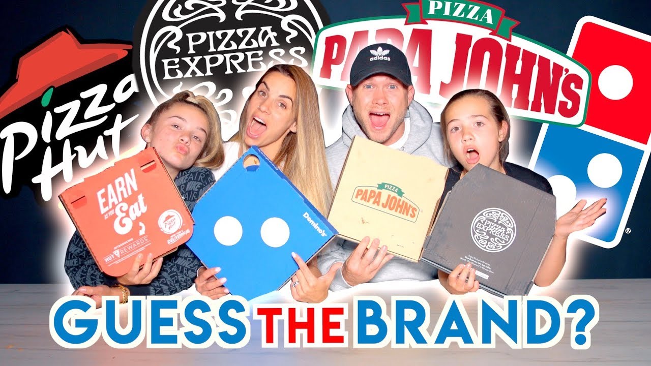 BLIND PIZZA TASTE TEST!!  (GUESS THE RESTAURANT)