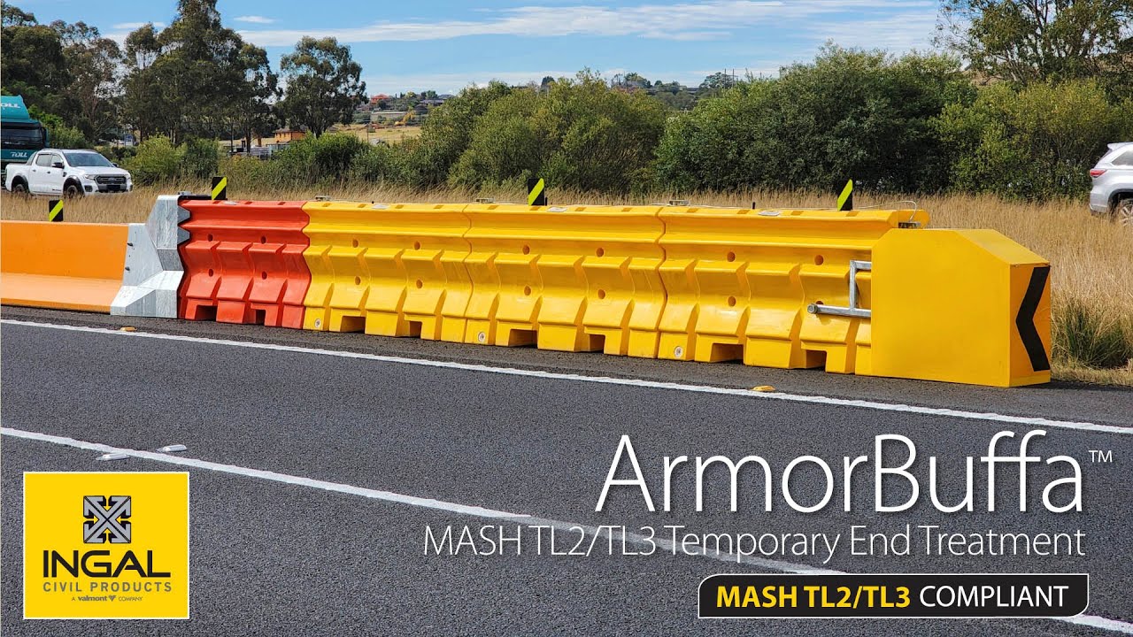 ArmorBuffa&trade; Temporary Crash Cushion Assembly