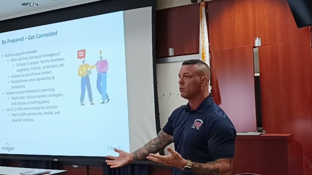 Feb 14, 2026 Escondido Disaster Awareness - Nick Tomlinson