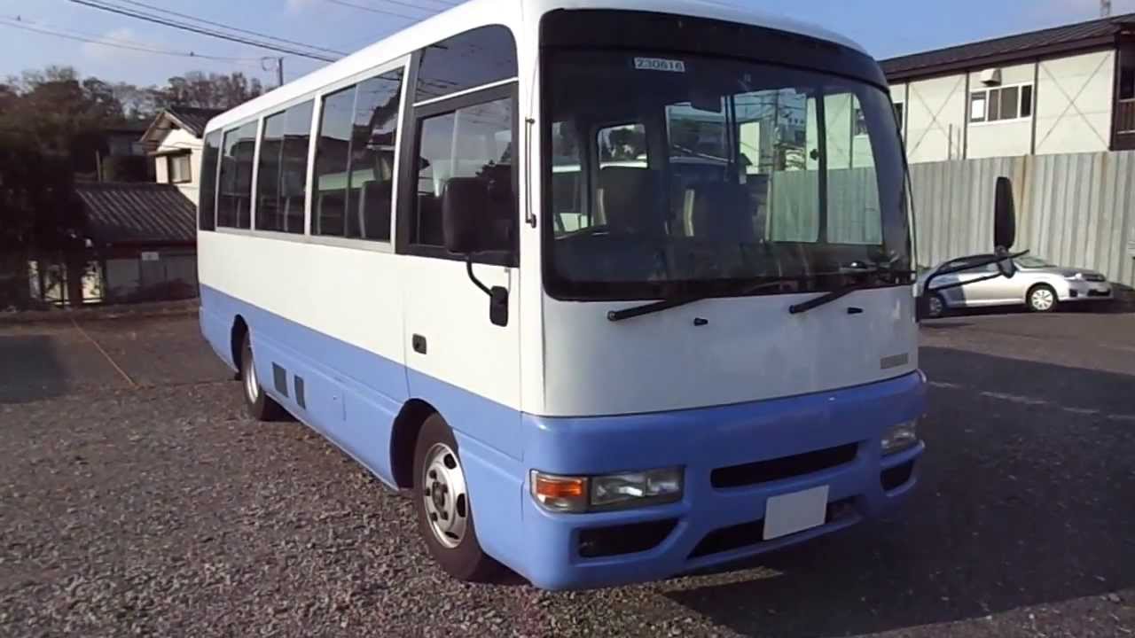 中古マイクロバス日産シビリアン29人乗り自動ドア（230616）
