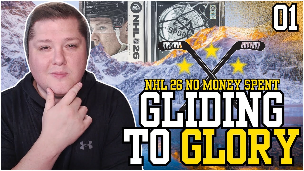 Gliding To Glory Ep. 1 | NHL 26 NO MONEY SPENT 