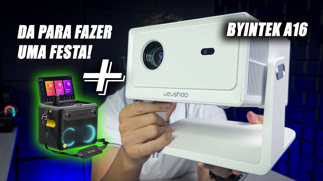 TOP PROJETOR BYINTEK A16 Analise Completa