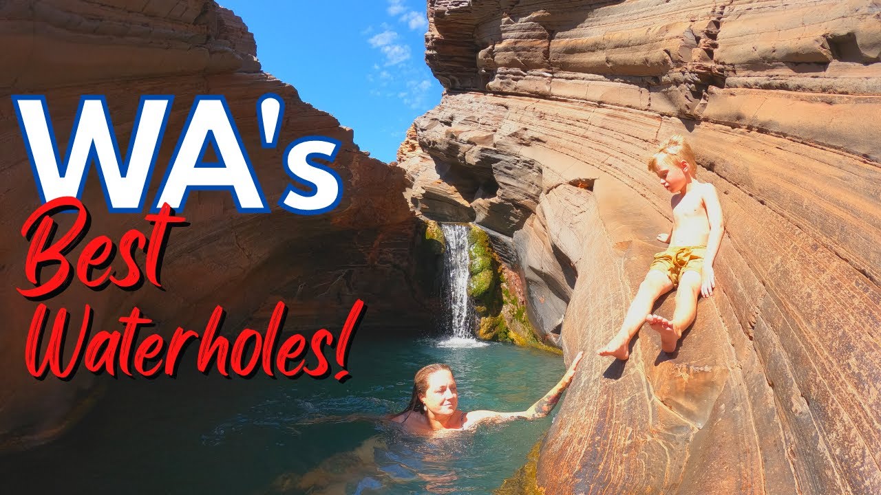 Travelling Australia - Karijini Part 2 / Kermits Pool, Handrail Pool, Hamersley Gorge