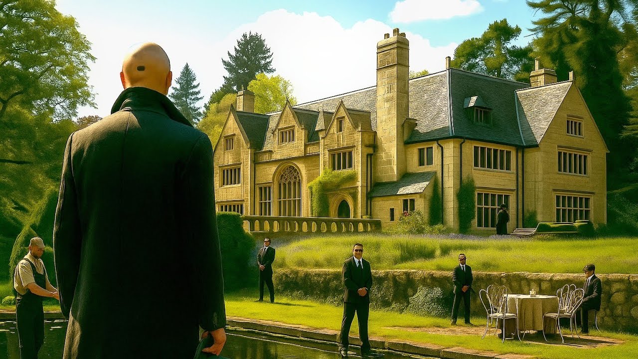 The Mysterious Murder of an Heiress in Thornbridge Hall : Hitman 3 Cinematic Assassination