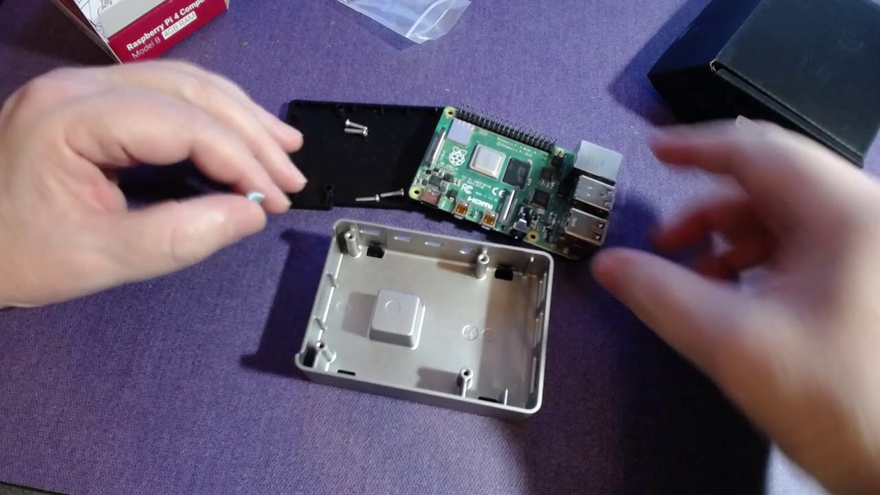 Installing the raspberry pi4 in the flirc case