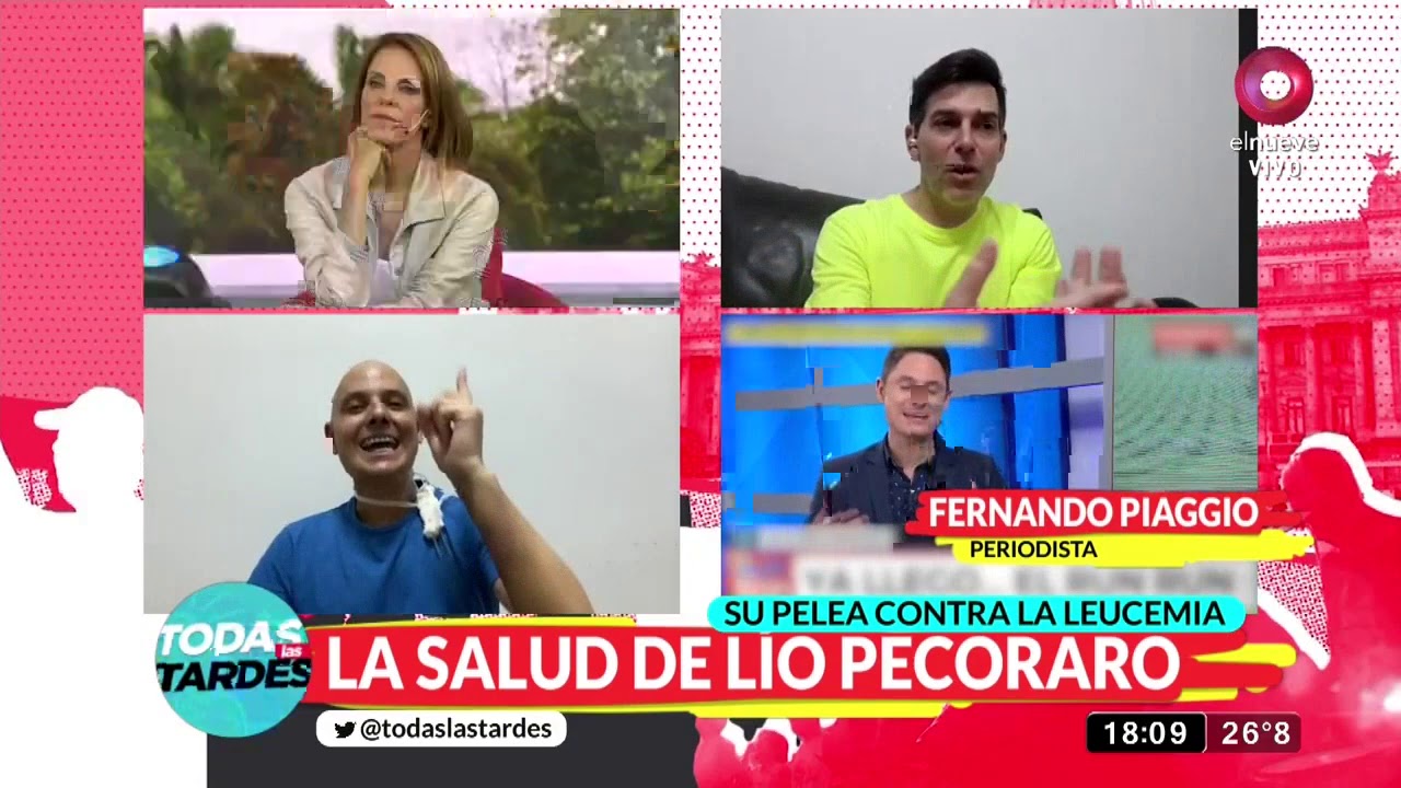 La salud de L&iacute;o Pecoraro: Pelea contra la leucemia