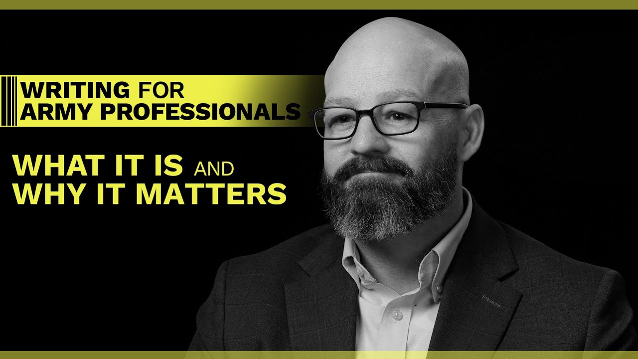 Ep 1. Professional Writing Series | What it is and Why it matters