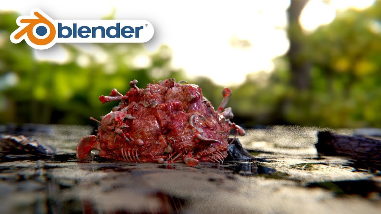 Flesh and Bones Rolling VFX in BLENDER!