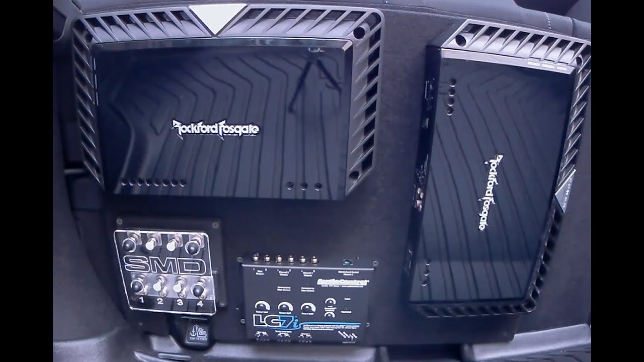 Установка AMP RACK на Honda Civic Hatchback 2019 года